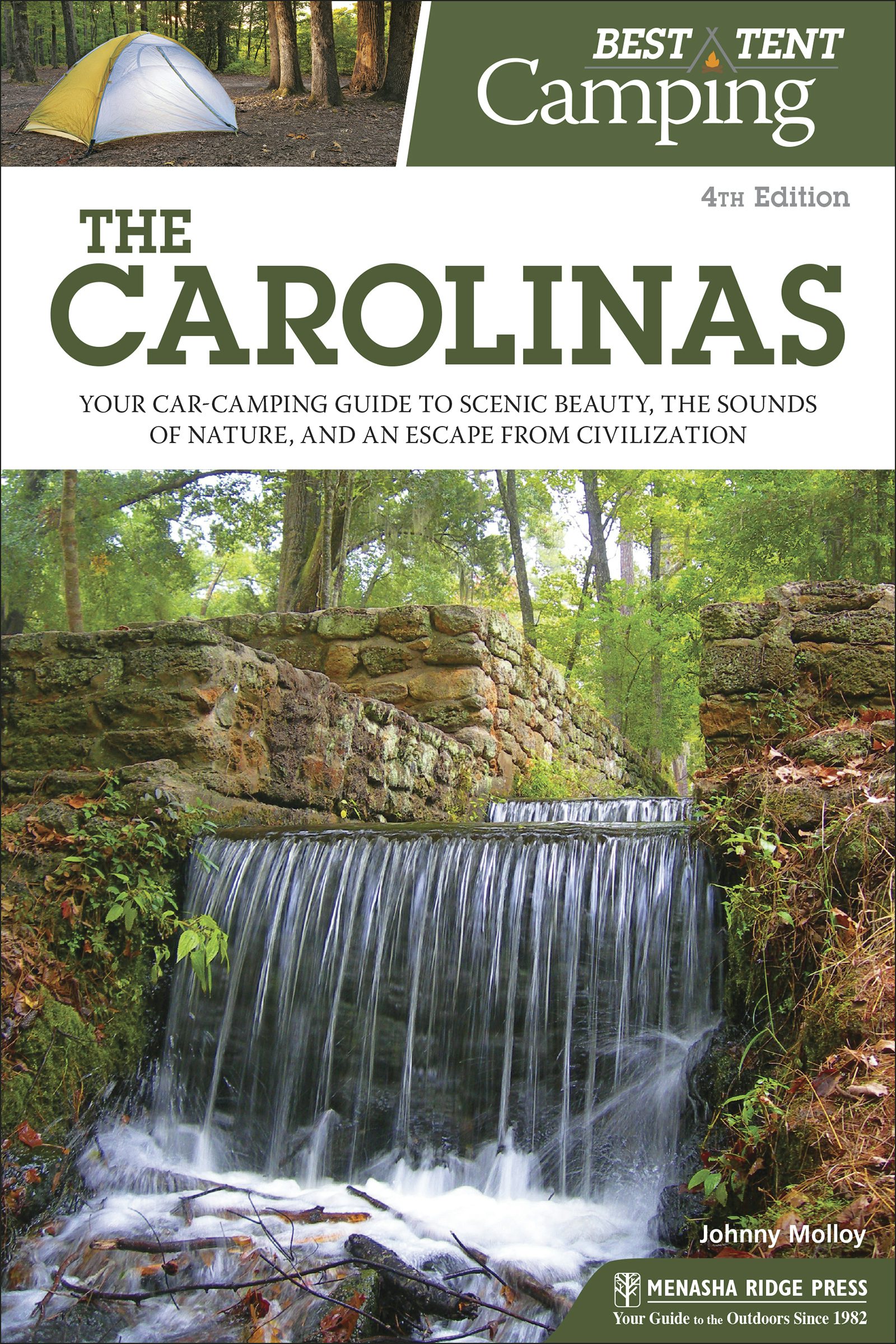 Book cover image for Best Tent Camping: The Carolinas ISBN: 9781634042994